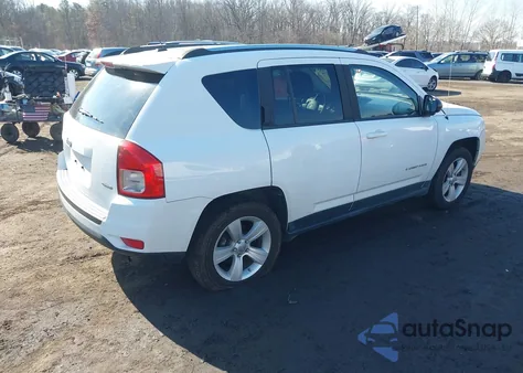 2012 Jeep Compass Latitude из США, поврежденный, VIN 1C4NJDEB3CD514491